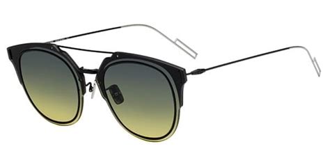 Dior DIOR COMPOSIT 1.F Asian Fit ANS/JE Black Sunglasses 